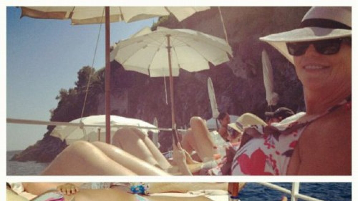 Η Jessica Alba στην Ιταλία για διακοπές